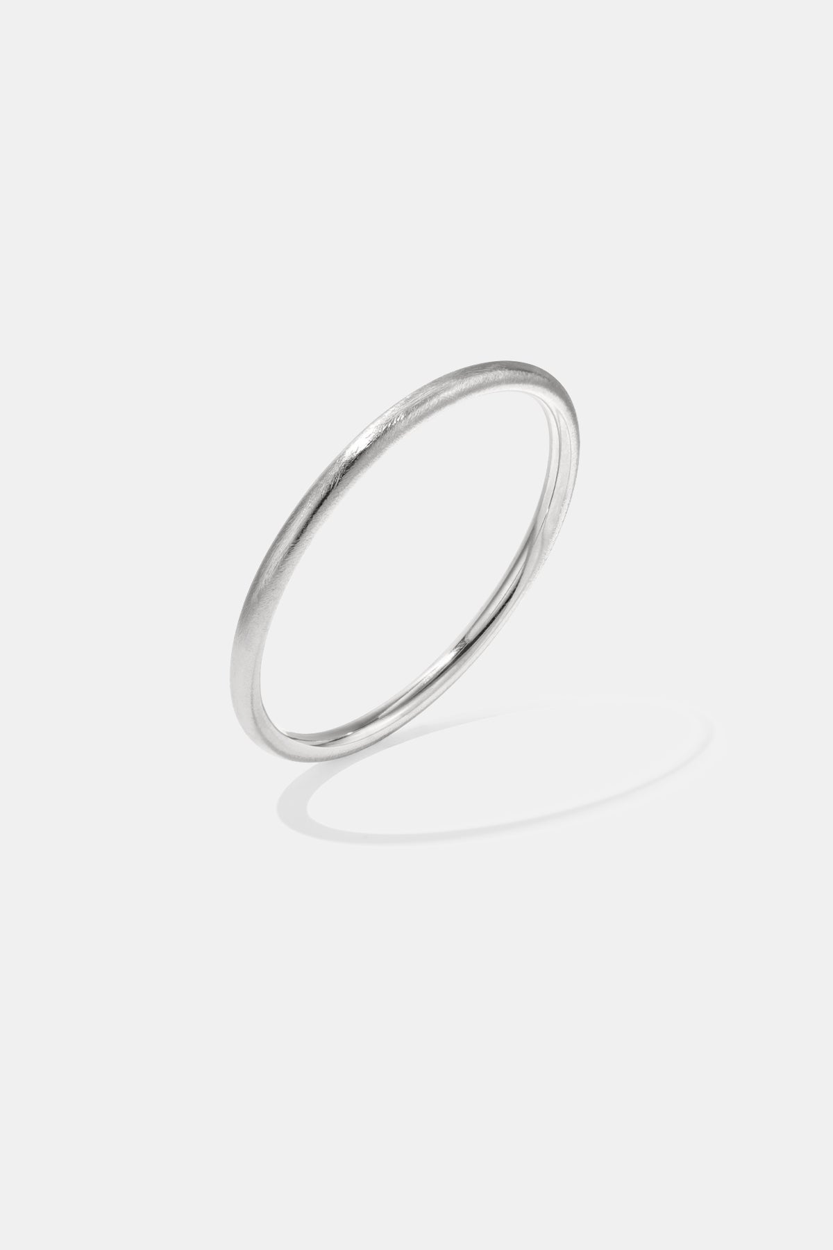 Bangle met brushed effect - 5 mm