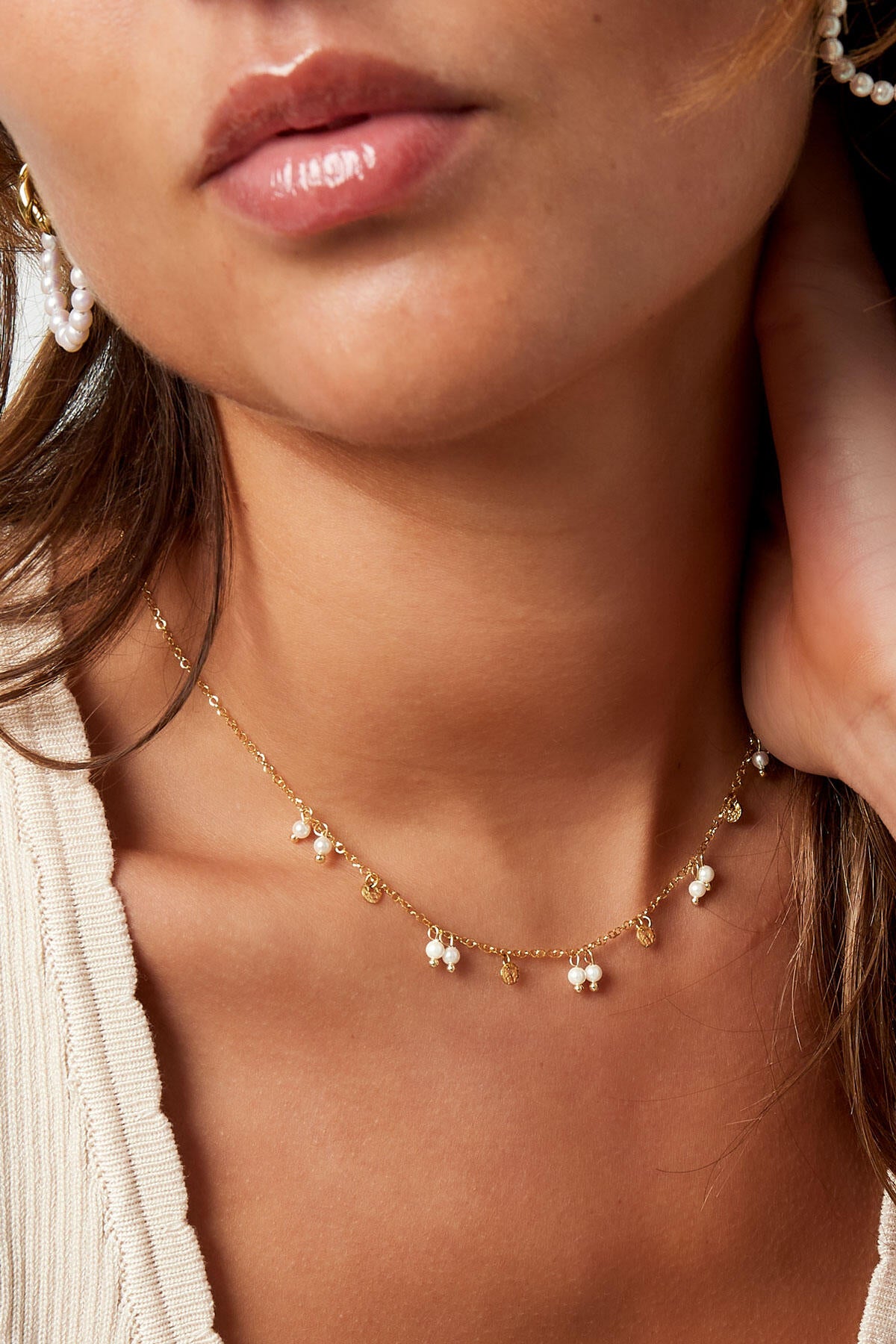 ketting parels en bedels