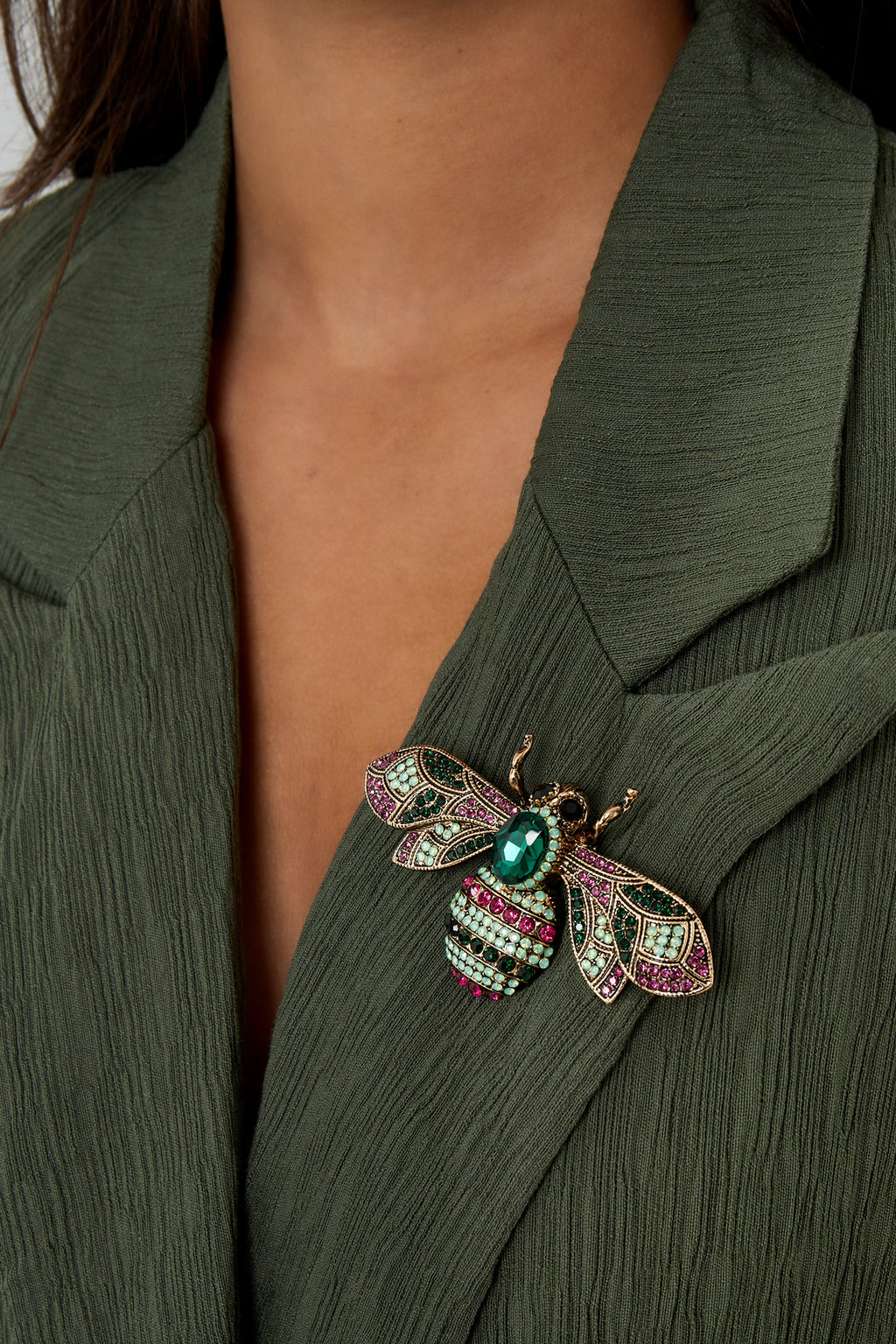buzzy broche - multikleur