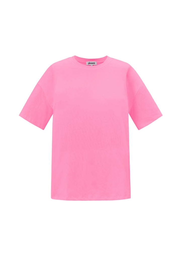 Cotton Vrouwen T-shirt Casual Letters