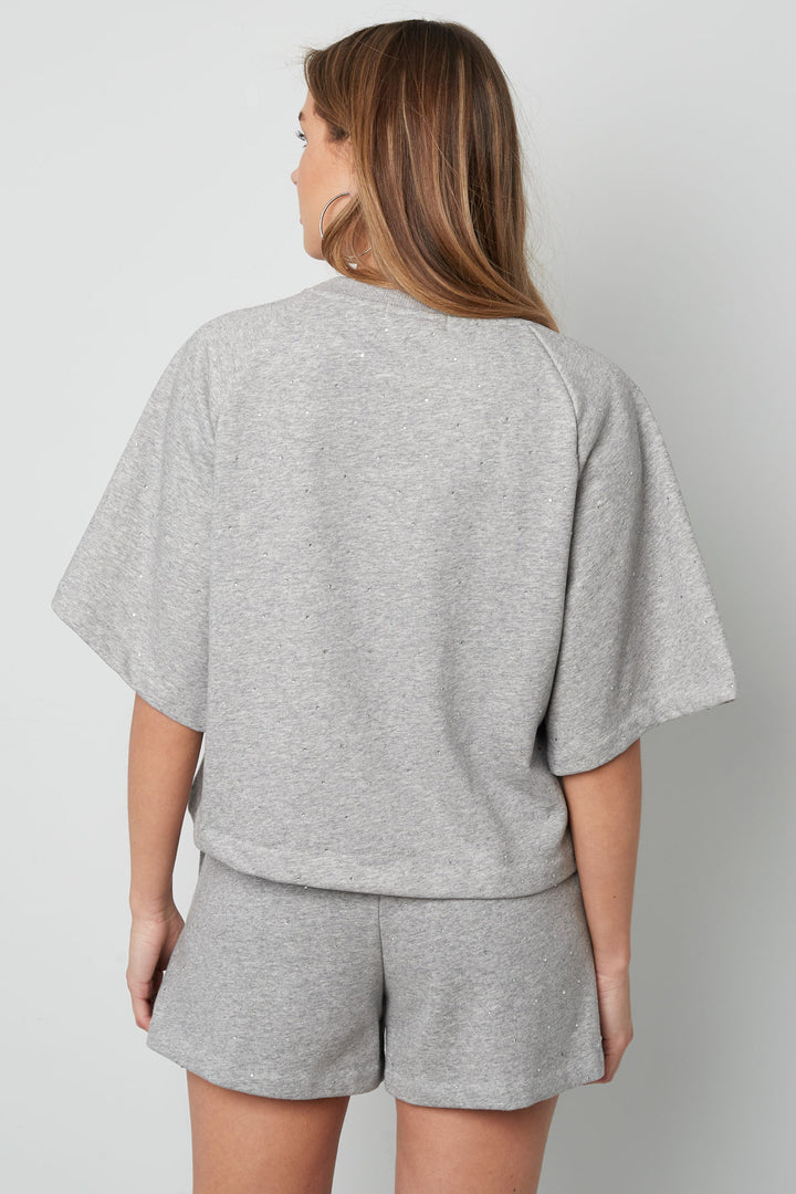 Katoen Vrouwen T-shirt Oversized Lente/Zomer