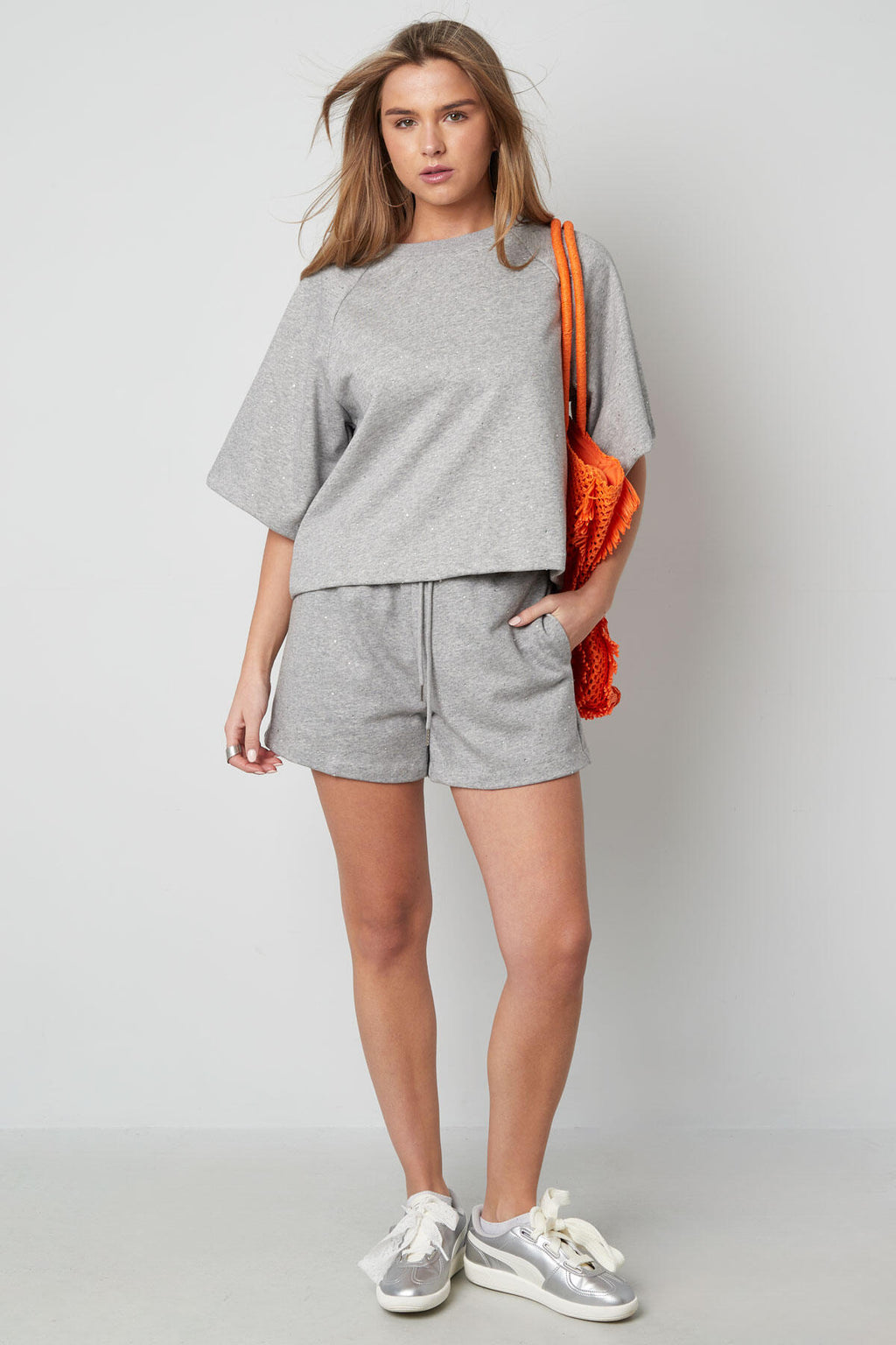 Cotton Vrouwen Casual Shorts Trekkoord Taille