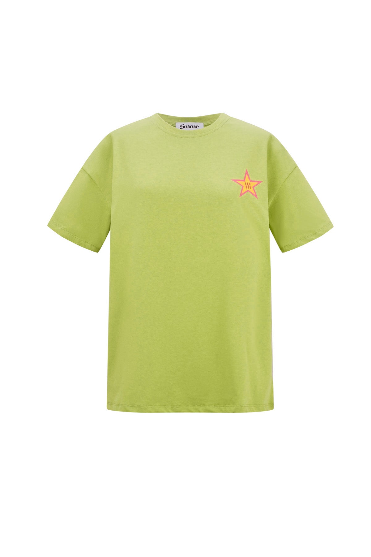 Cotton Vrouwen T-shirt Casual Ster Borduurwerk
