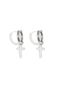 Oorbellen Faith Zilver Stainless Steel