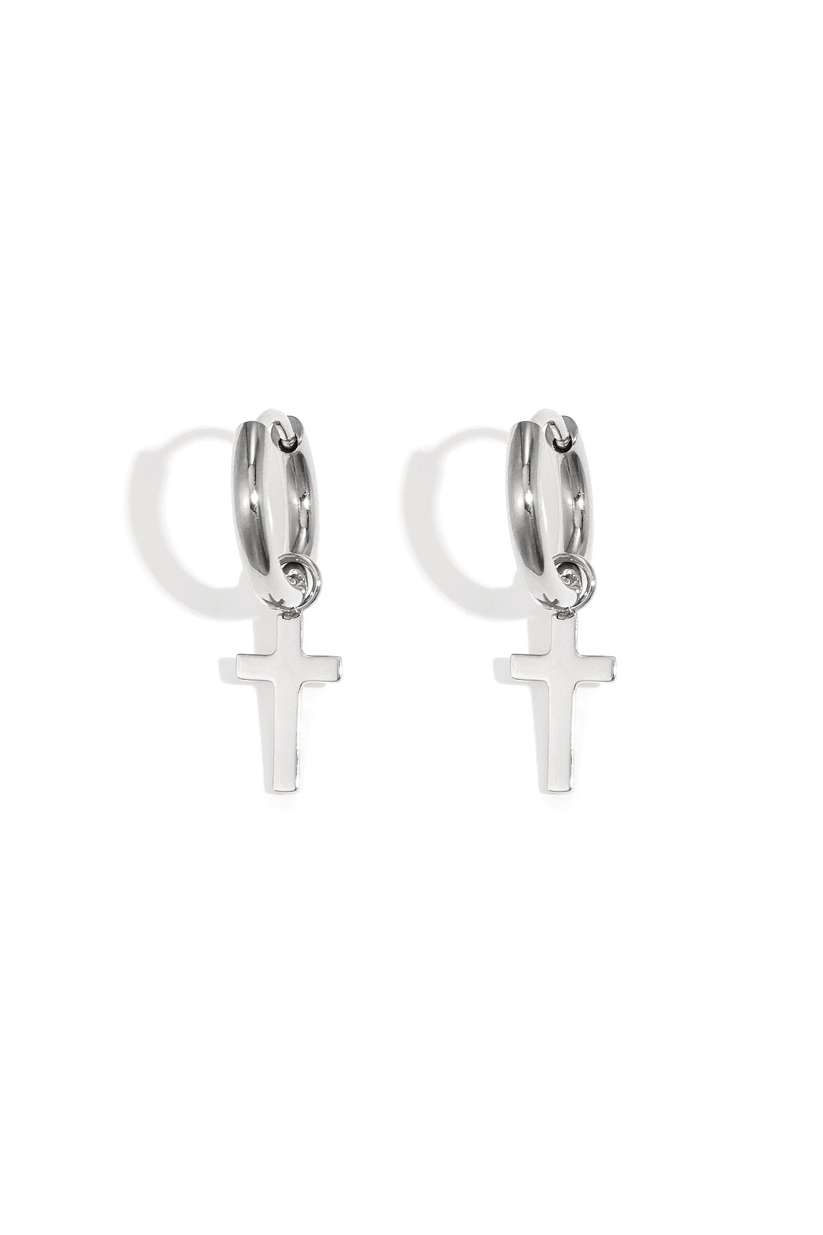 Oorbellen Faith Zilver Stainless Steel