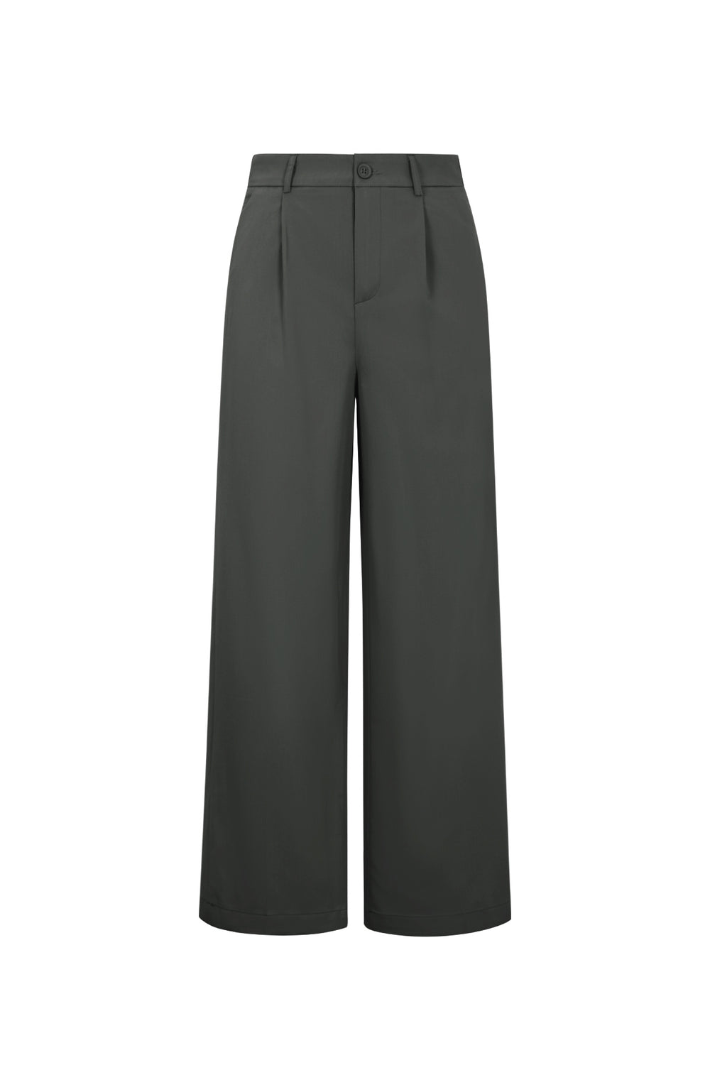 Geweven Polyestervezel Vrouwen Rechte Broek Casual Herfst/Winter