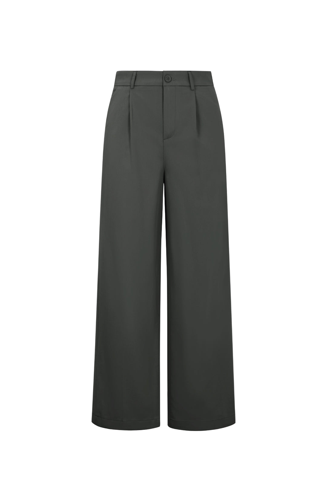 Geweven Polyestervezel Vrouwen Rechte Broek Casual Herfst/Winter