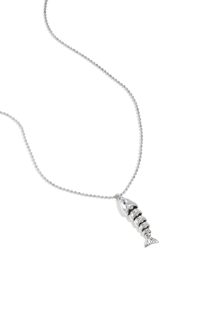 Ketting met bewegende vis charm