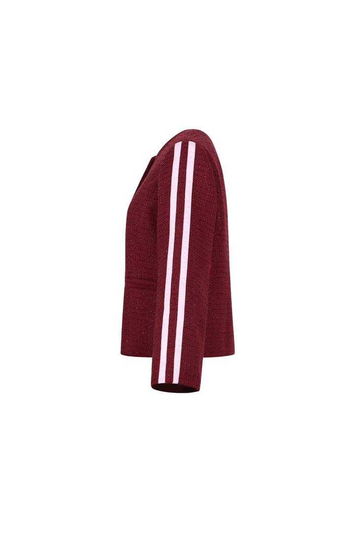 Geweven Polyestervezel Vrouwen Jas Elegant Ruit Herfst/Winter