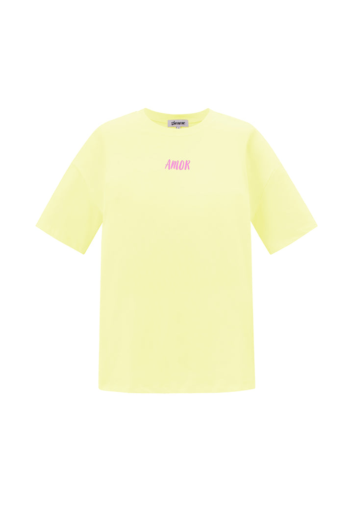 Katoen Gebreide Vrouwen T-shirt Casual Letters