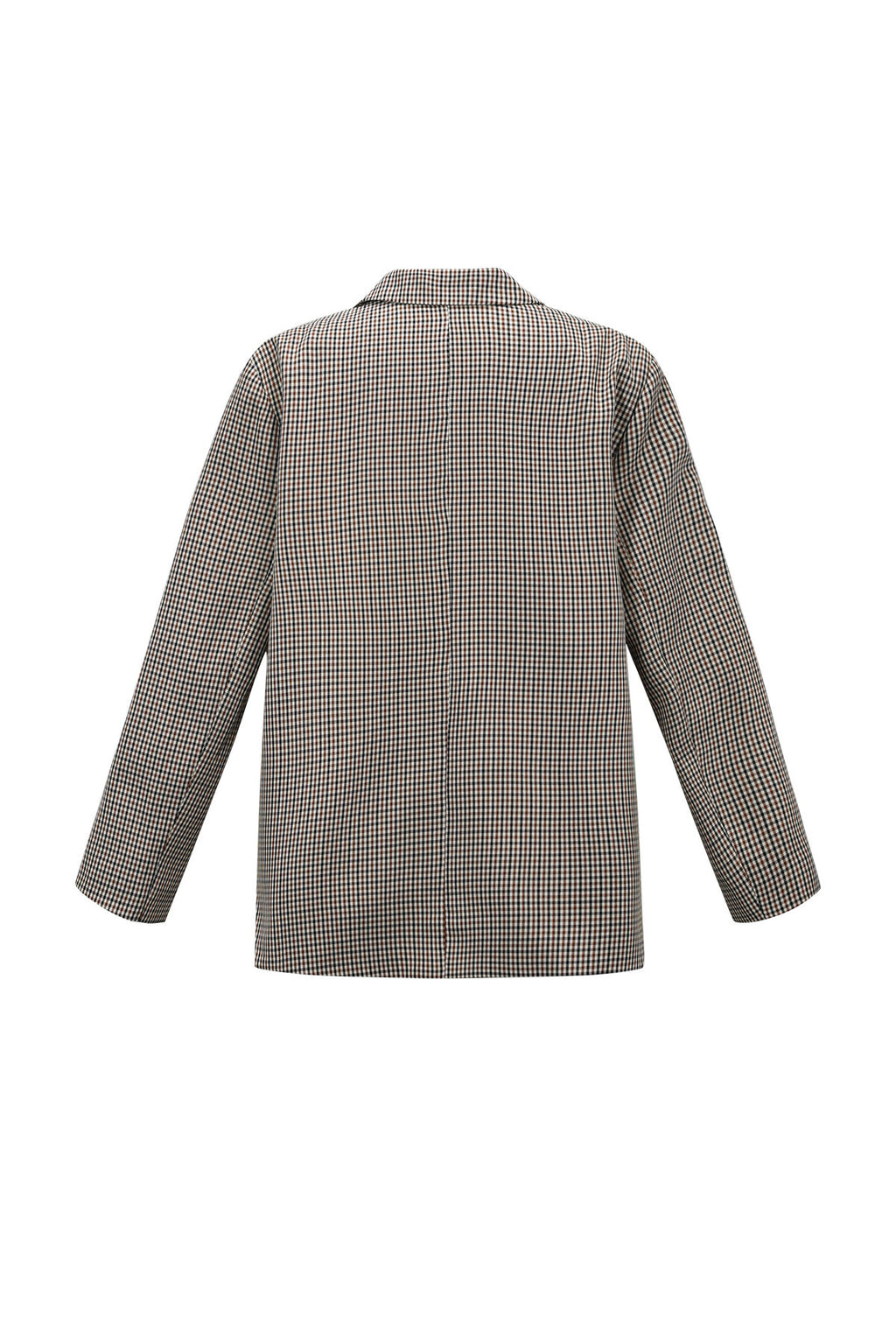 Geruite blazer oversized