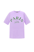 Cotton Vrouwen T-shirt Casual Letters