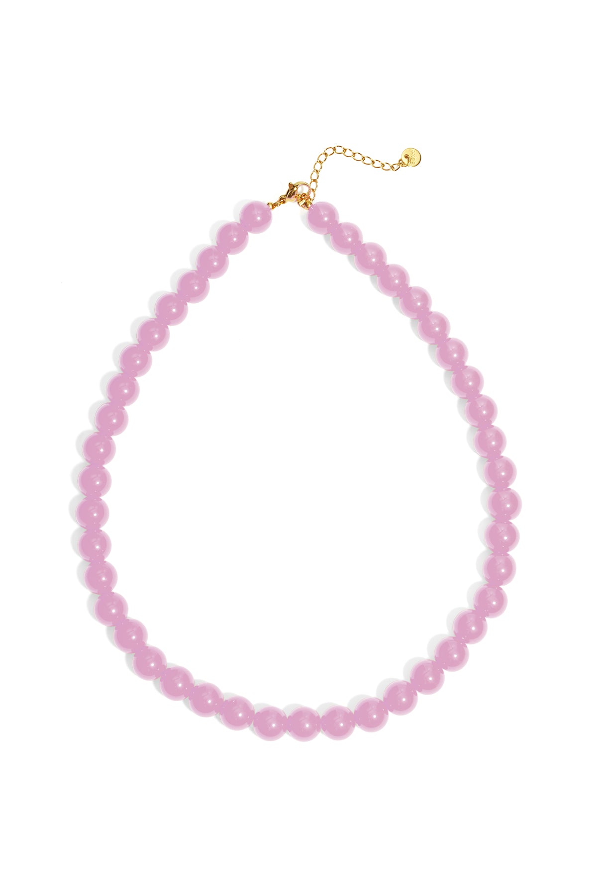 Ketting met medium kralen-10mm