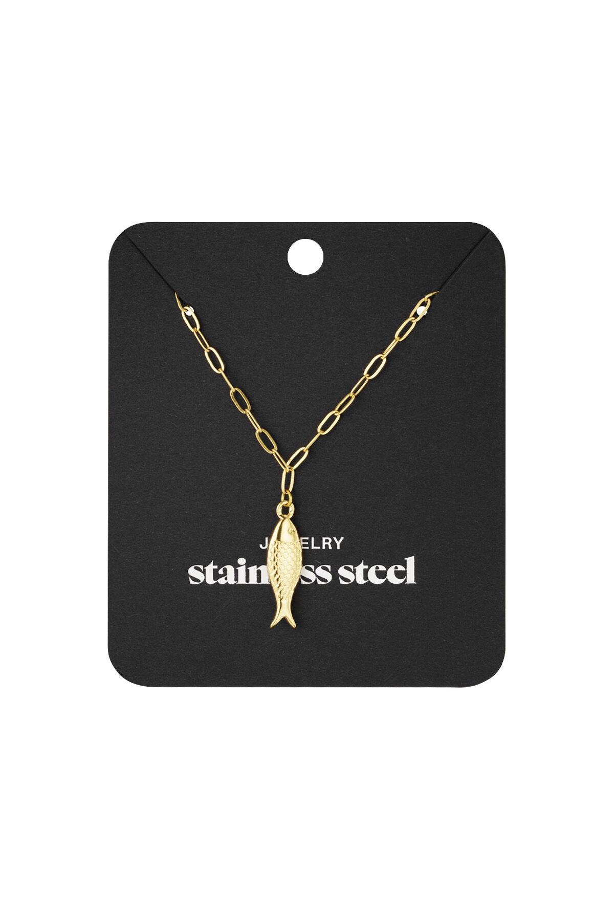 fish charm ketting