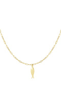 fish charm ketting