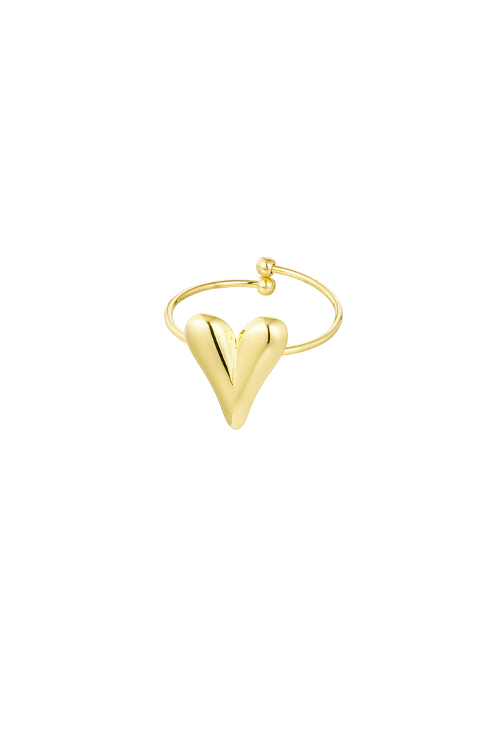 aesthetic hartjes ring