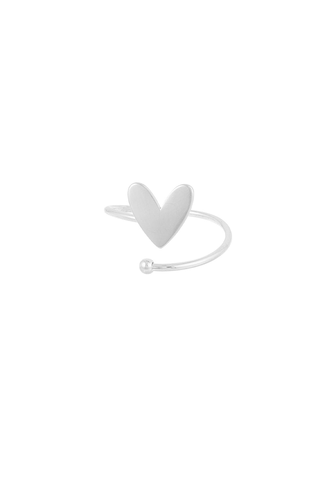 gedraaide liefdes ring