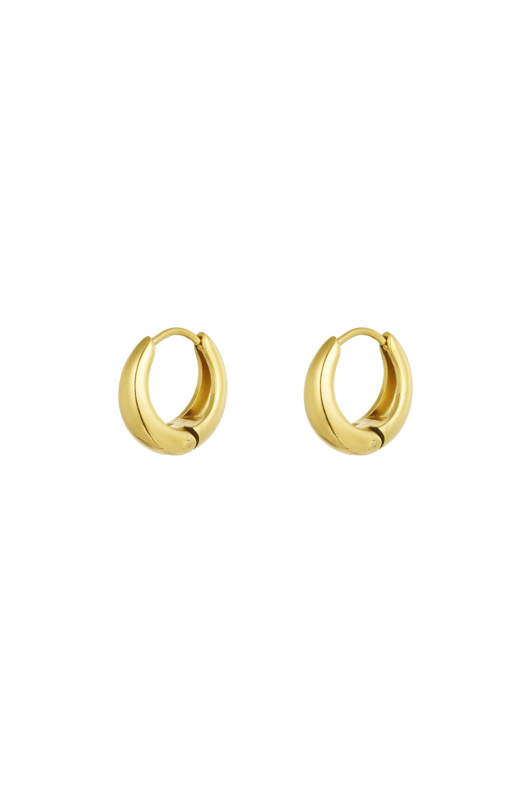 kleine basic hoop oorbellen