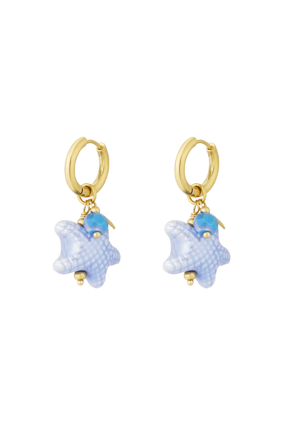 starry oorbellen - blauw & 