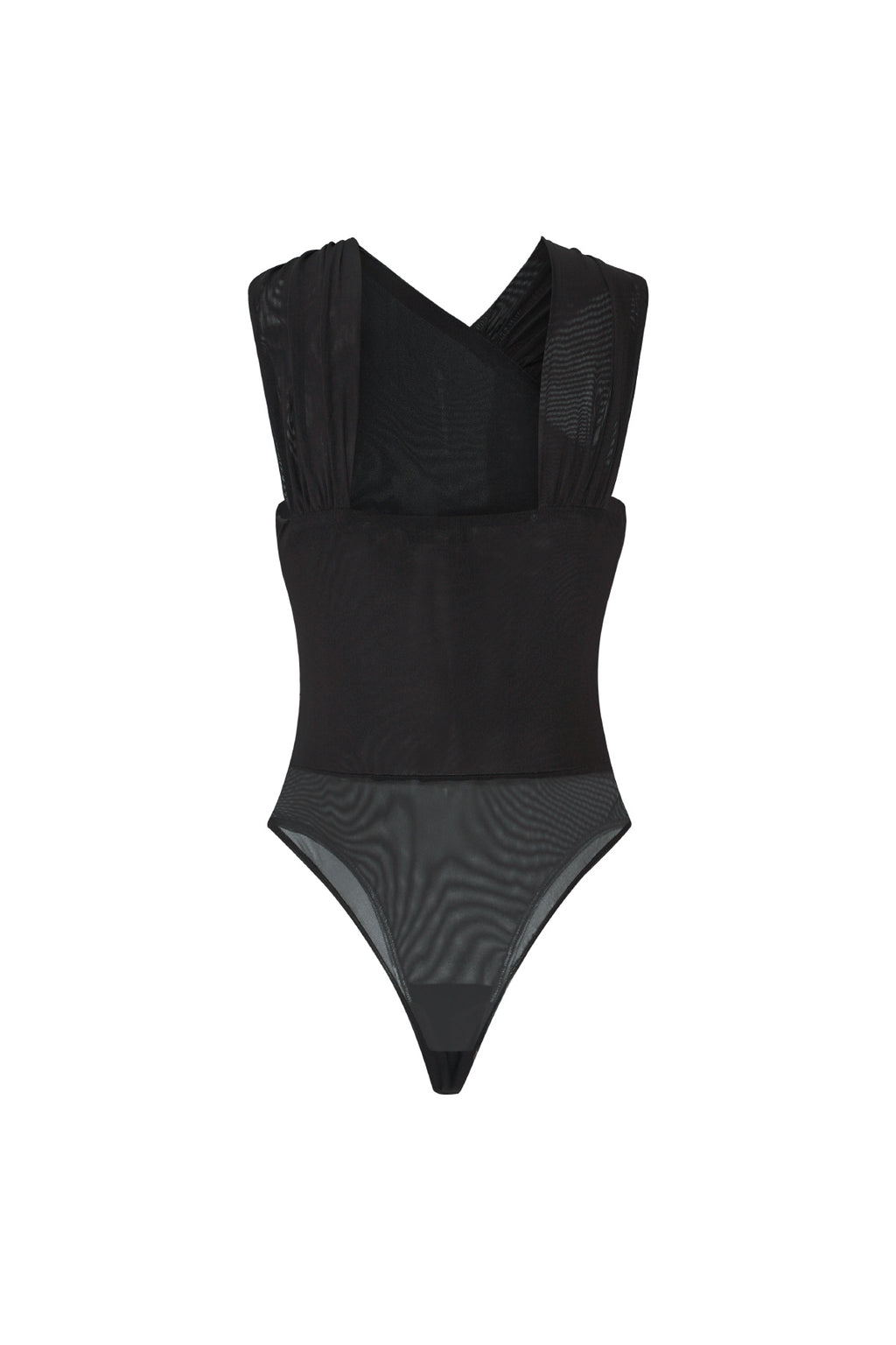 Spandex Bodyshaper Bodysuit Een-Schouder Ontwerp Contour Fit