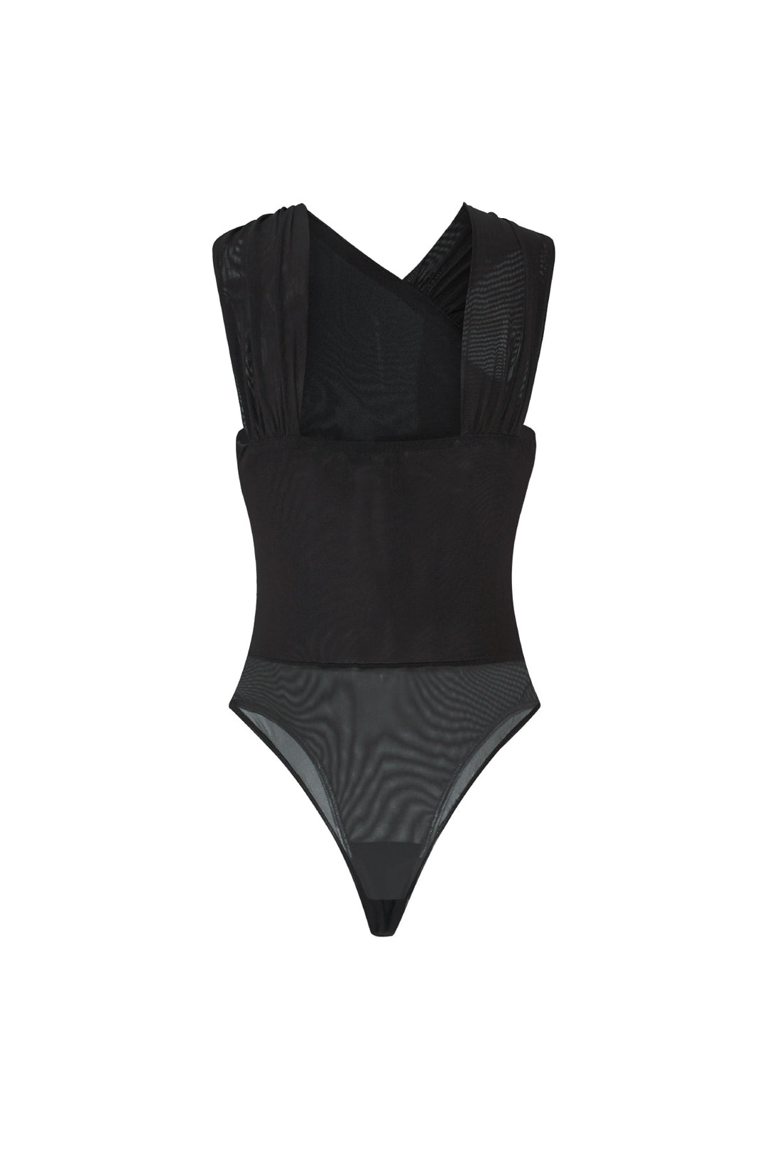 Spandex Bodyshaper Bodysuit Een-Schouder Ontwerp Contour Fit