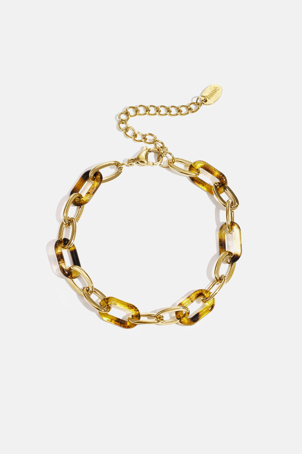 Roestvrijstalen schakelarmbanden met luipaardprint, casual en dagelijks te gebruiken als damessieraden.