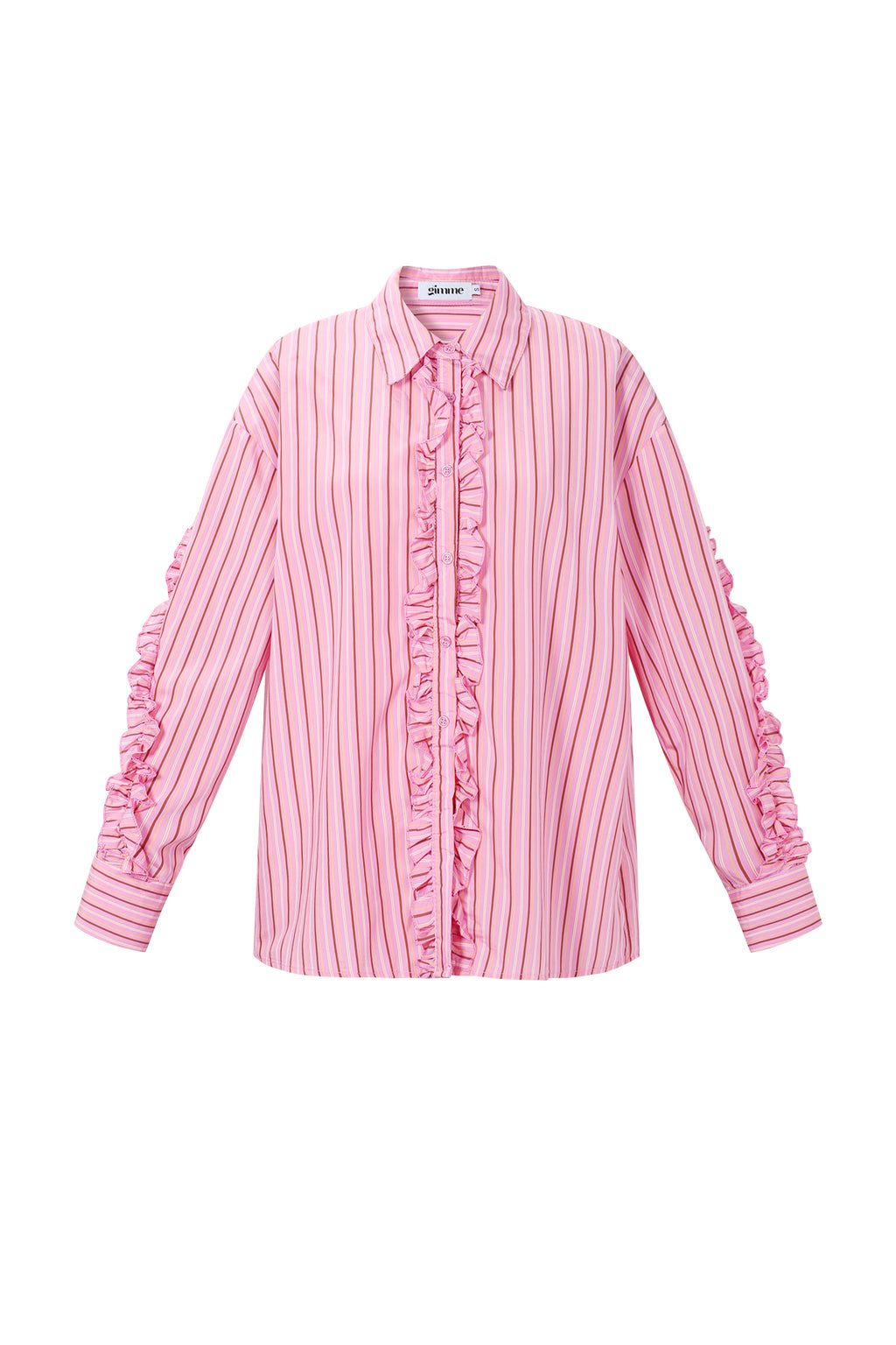 Blouse met ruches