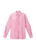 Blouse met ruches