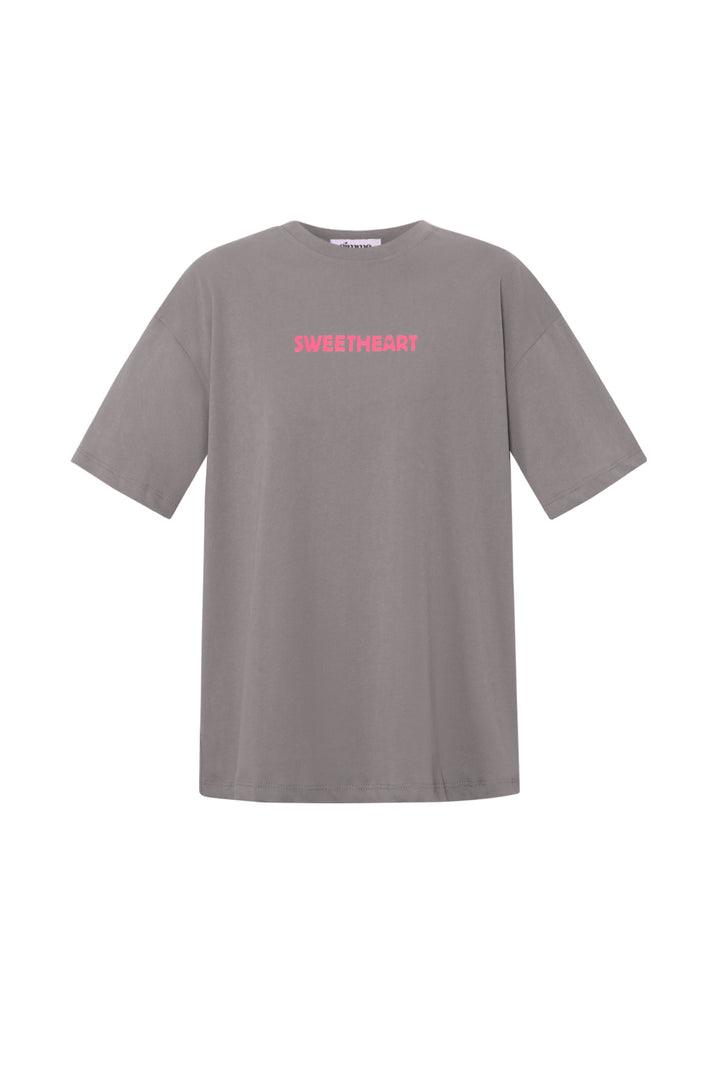Gebreide Vrouwen T-shirt Casual Letters