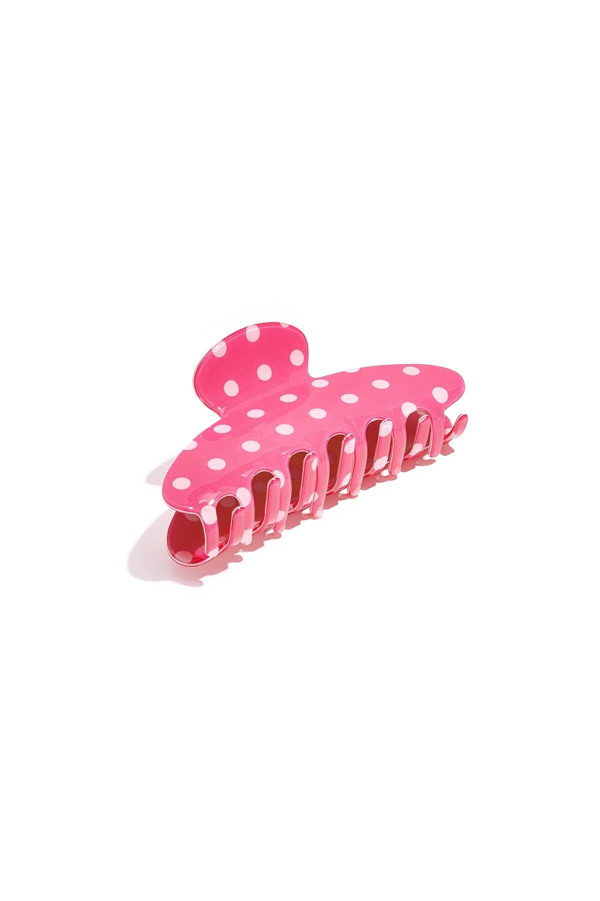 Haarclips met stippen, imitatieacetaat, dagelijkse accessoires
