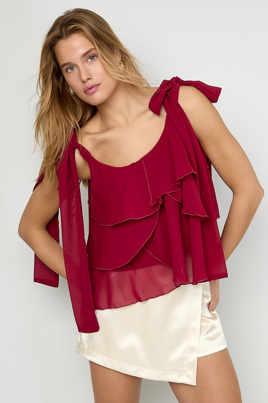 Ruffle Me Top