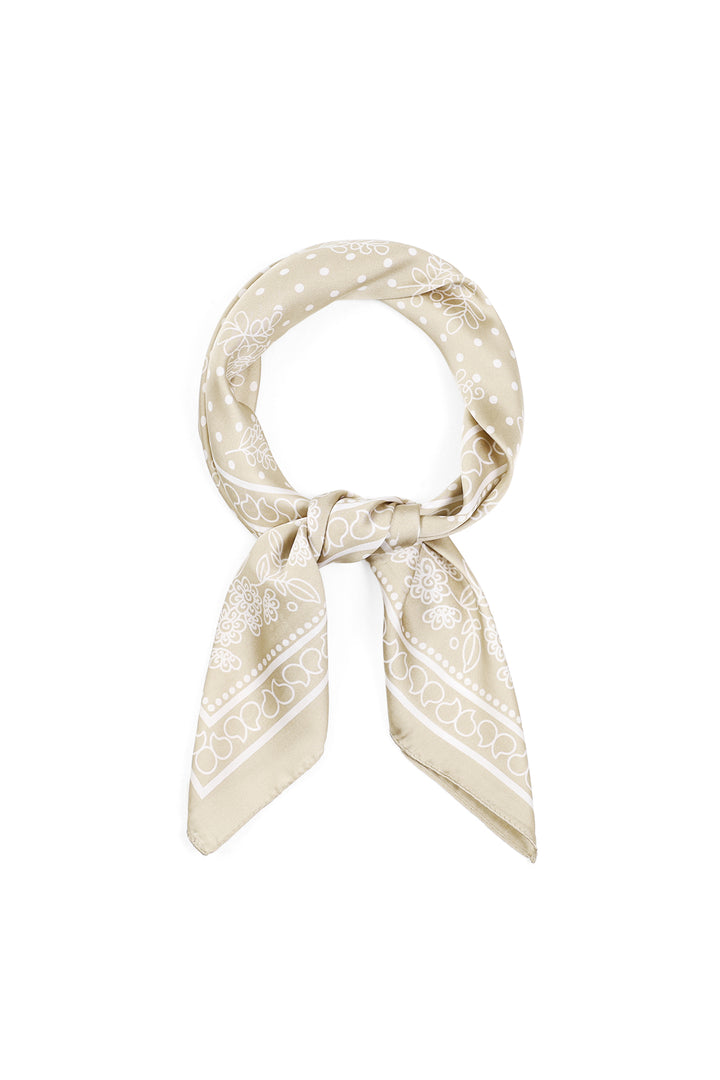 Zomersjaals met stippen, casual, polyester, dagelijkse accessoires