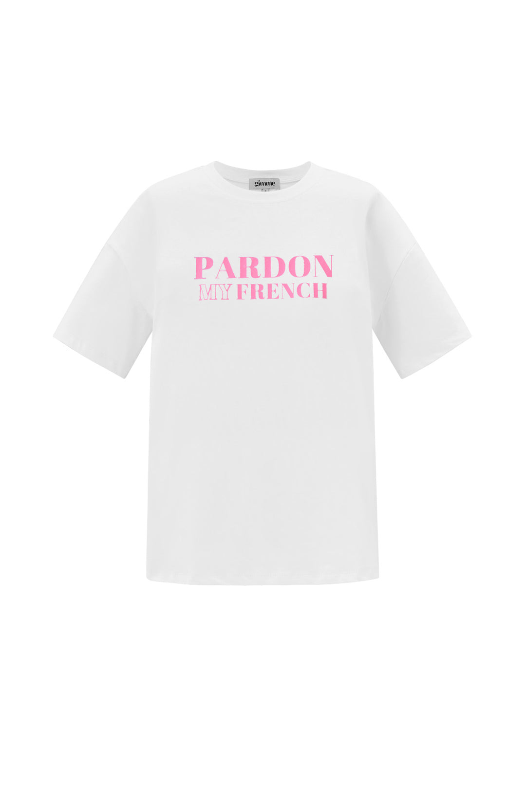 Cotton Vrouwen T-shirt Casual Letters
