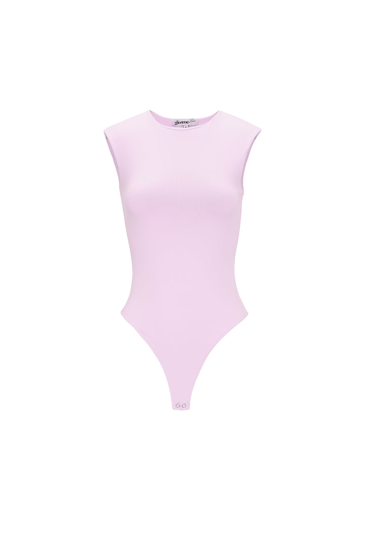 Gebreide Nylon Shapewear Bodysuit Basis Effen Kleur Lente/Zomer