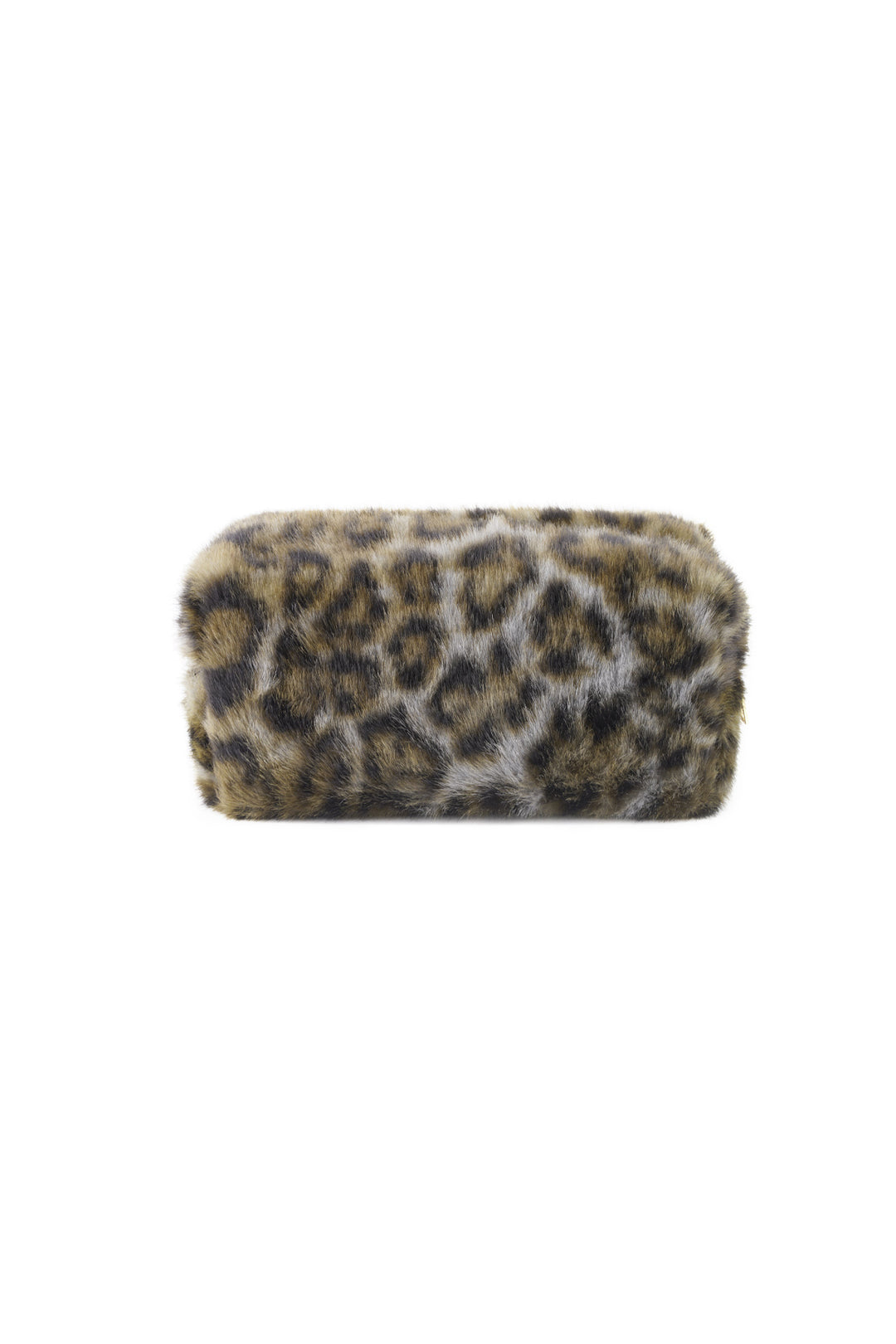 Zachte luipaard make-up tas