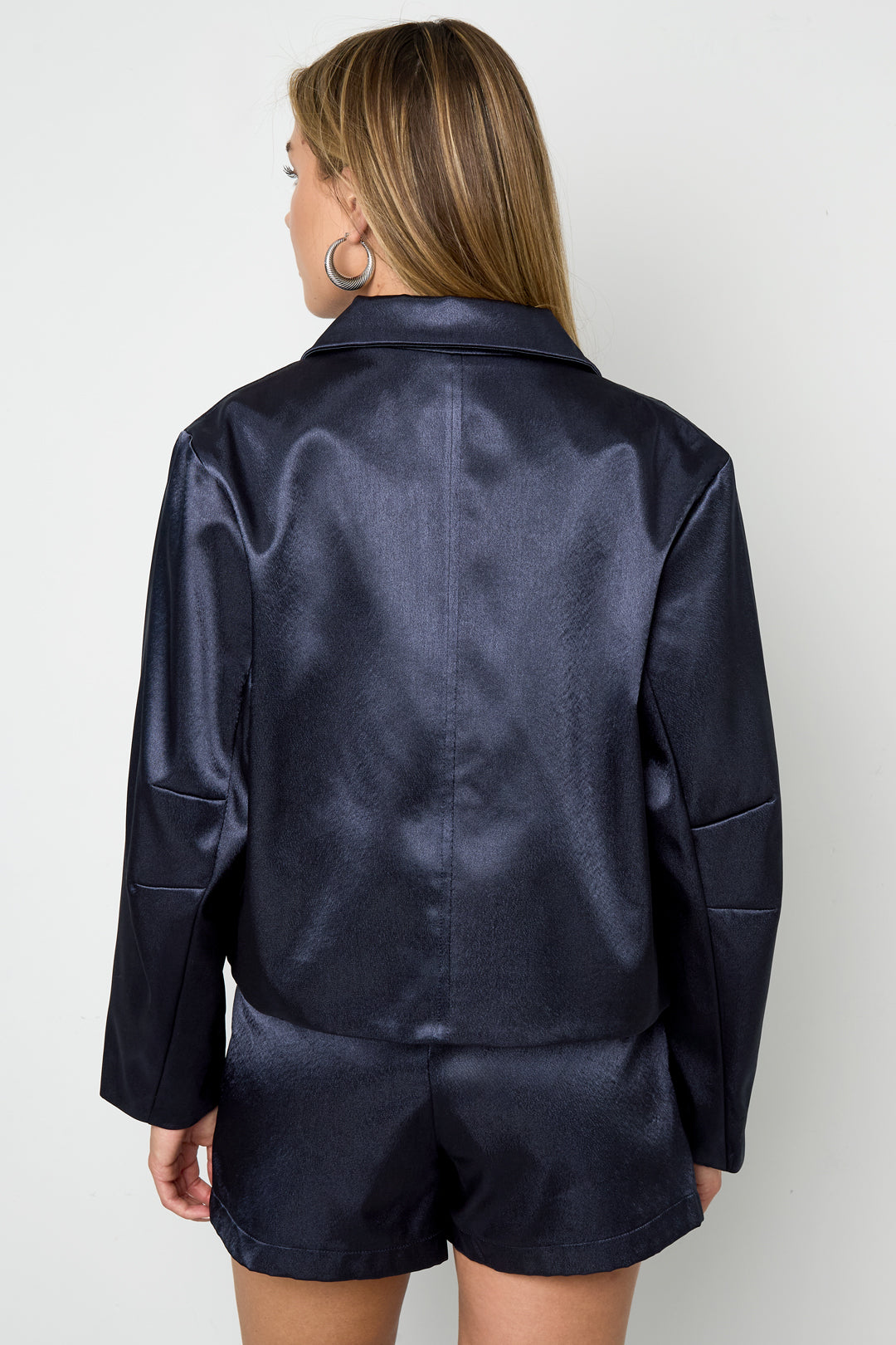 Woven Polyester Fiber Vrouwen Jas Casual Herfst/Winter Solid Color