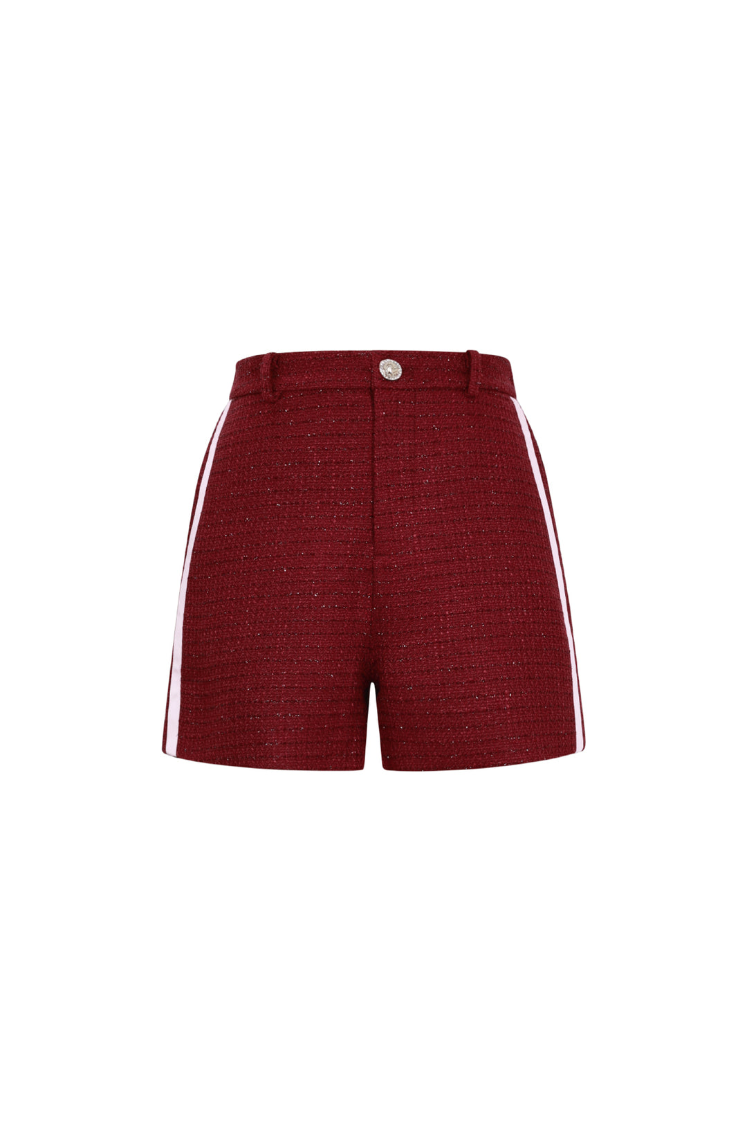 Geweven Polyestervezel Vrouwen Shorts Elegant Ruit Herfst/Winter