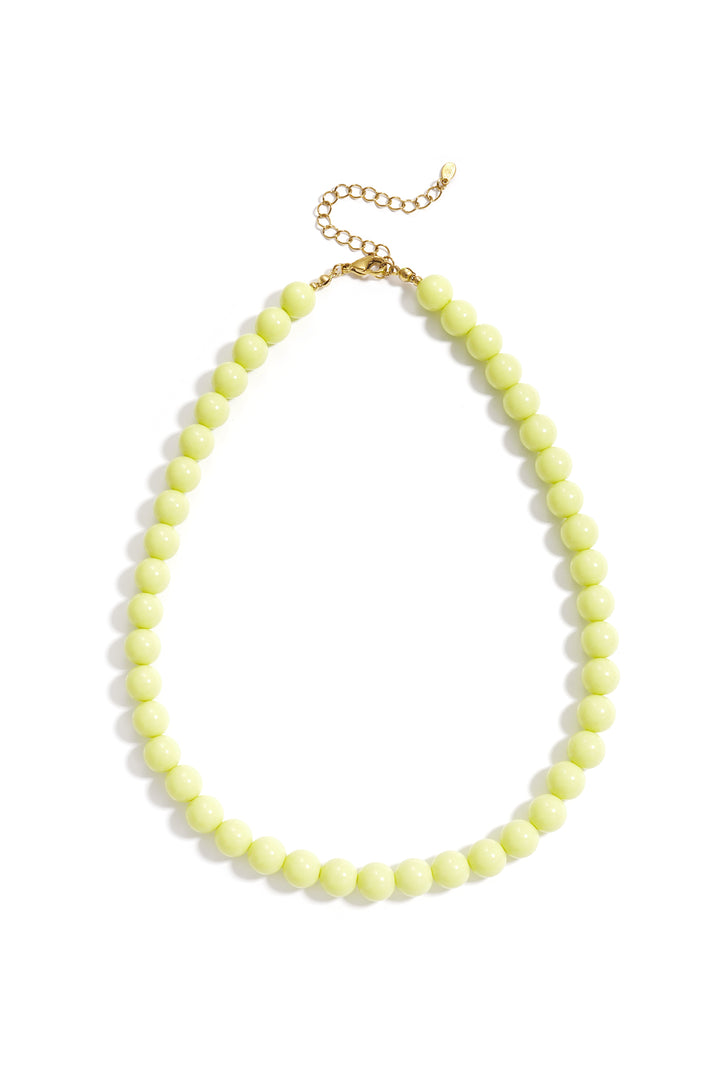 Ketting met medium kralen-10mm