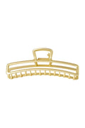Grote metalen haarclip in Goud kleurkleur Vintage Goud kleur Metaal