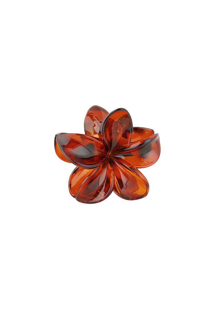 Hawaiiaanse bloem haarklem