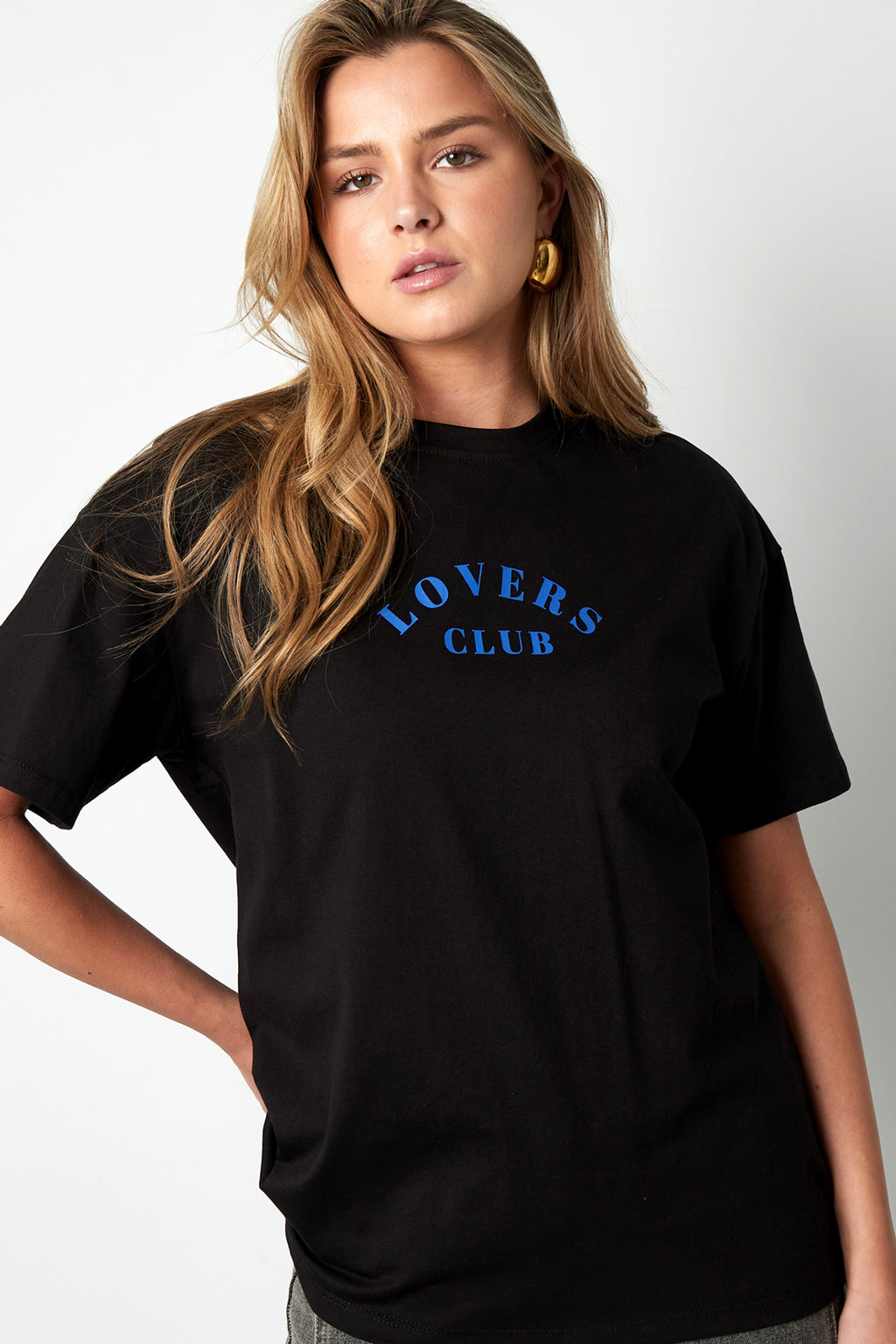 Cotton Vrouwen T-shirt Casual Letters