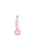 Tasbedeltjes met bloemmotief, casual, acryl, dagelijkse accessoires