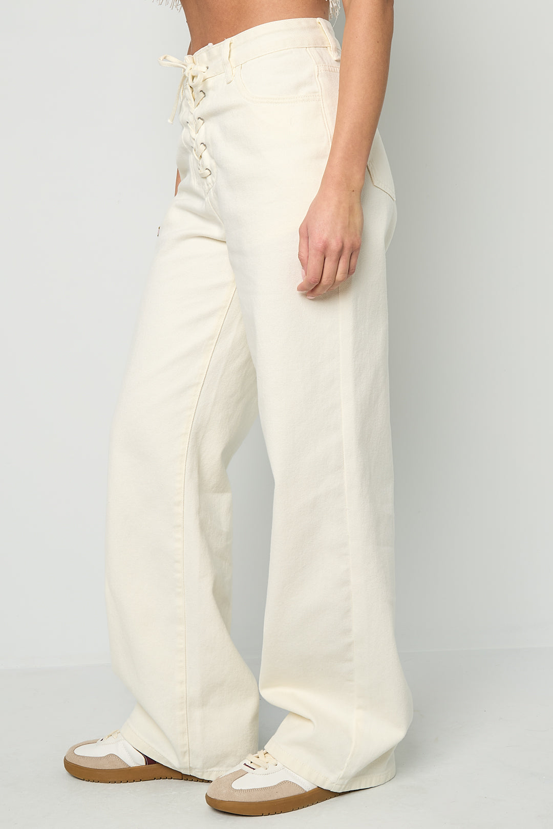 INOKA | Lace Up Denim