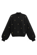 Acryl Gebreide Trui Casual Hart Patroon Herfst/Winter