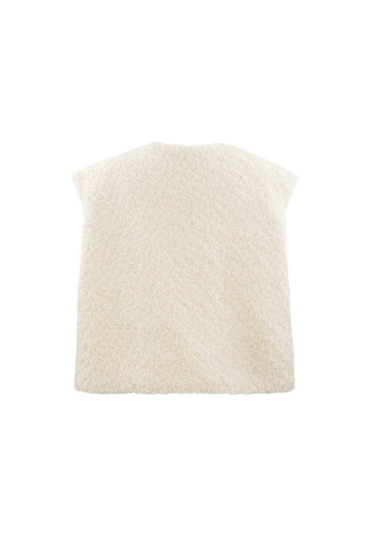 Woven Polyester Fiber Vrouwen Vest Casual Solid Color Fall/Winter