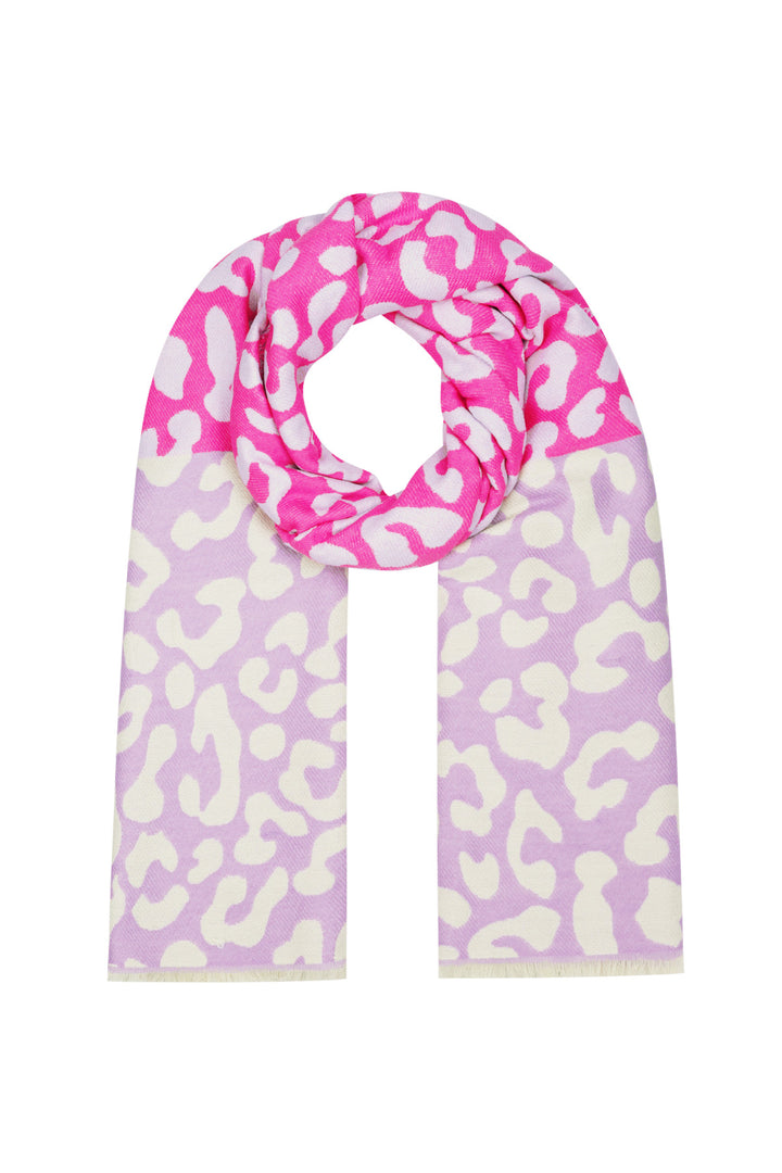 Wintersjaal leopard lover