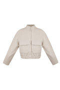 Geweven Polyestervezel Vrouwen Jas Casual Solide Kleur Herfst/Winter