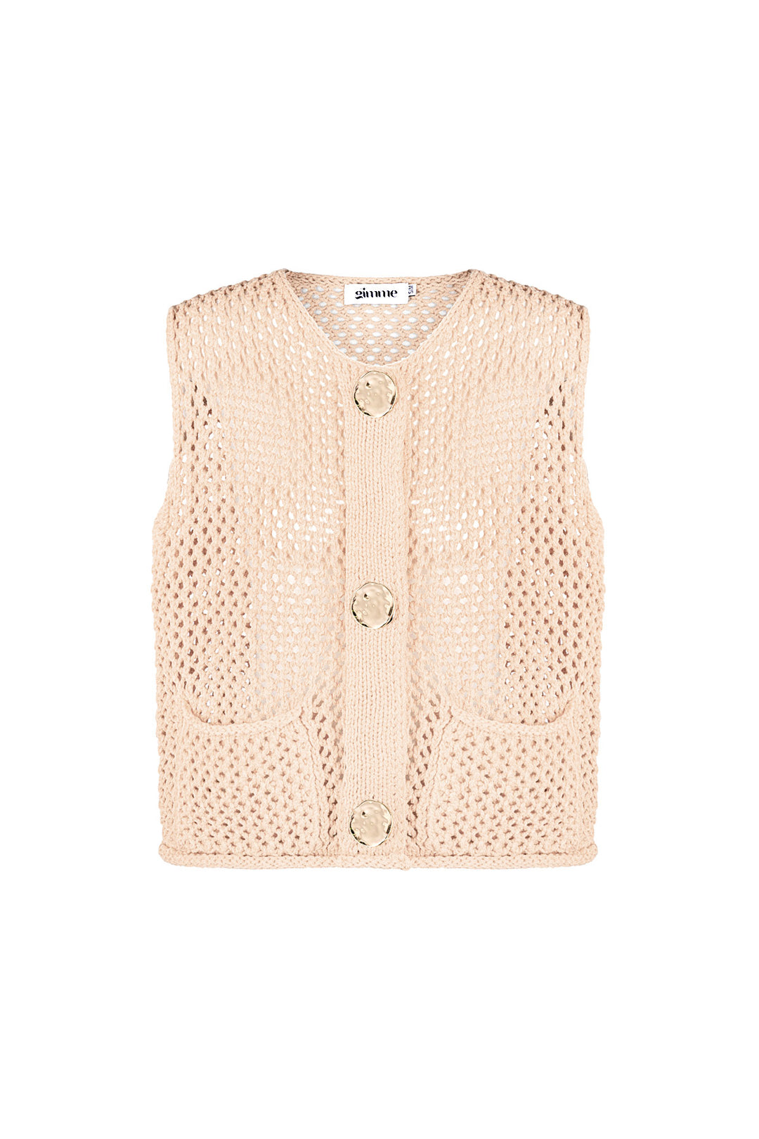 Gebreide Polyester Vrouwen Trui Met Openwerk Ontwerp