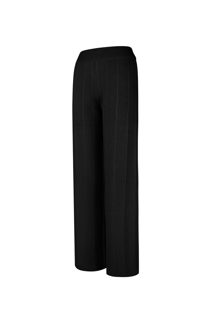 Viscose Vrouwen Brede Broek Conservatief Eenvoudige Kleur