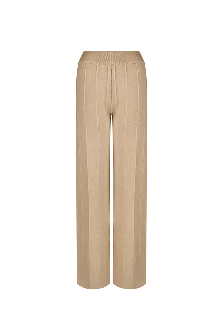 Viscose Vrouwen Brede Broek Conservatief Eenvoudige Kleur